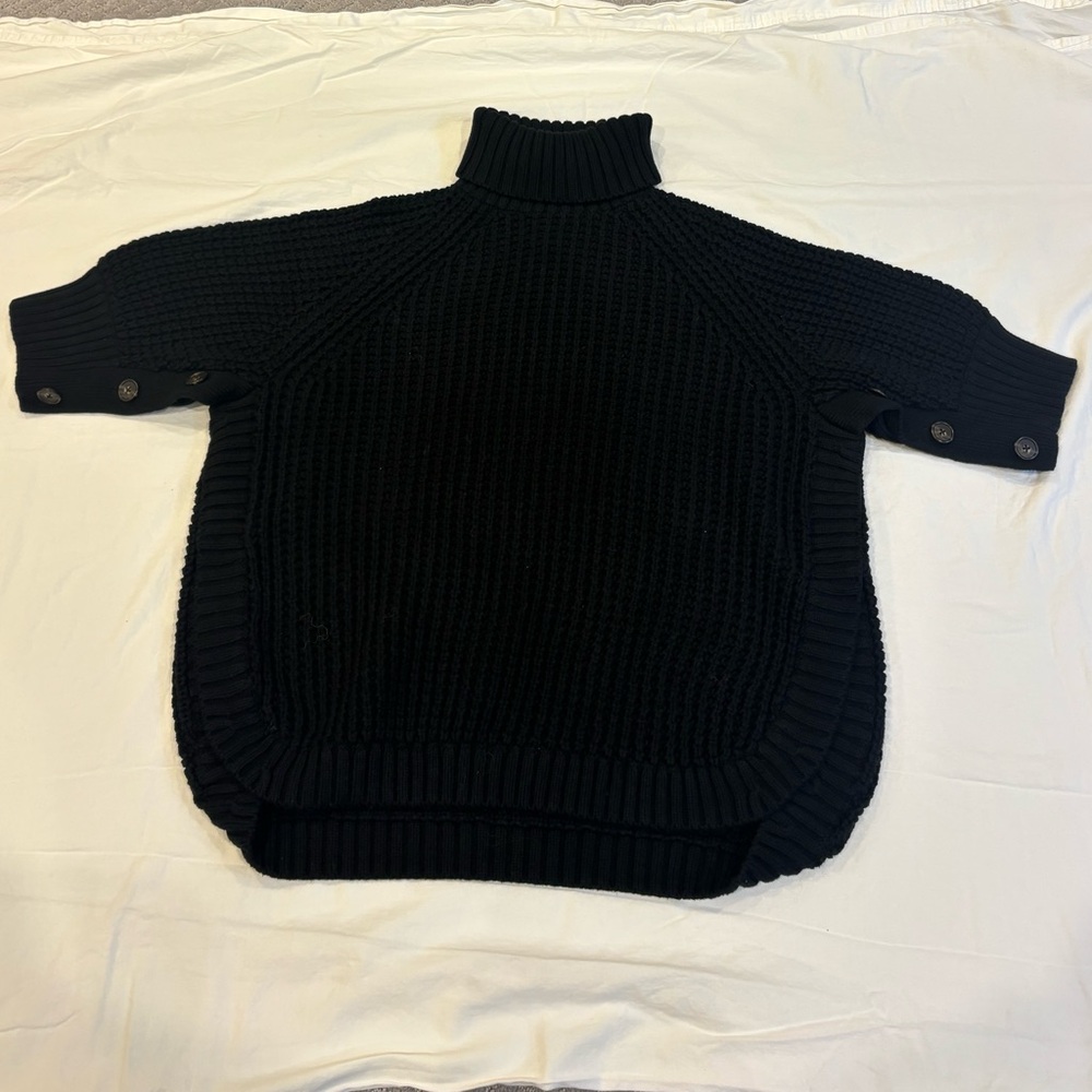 Jcrew -  Black Turtleneck Sweater